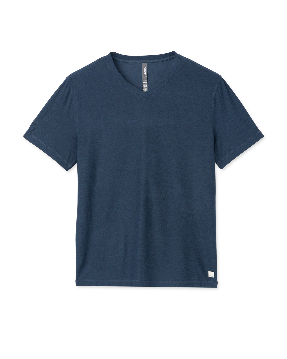 Strato Tech V-Neck Tee | Navy Heather