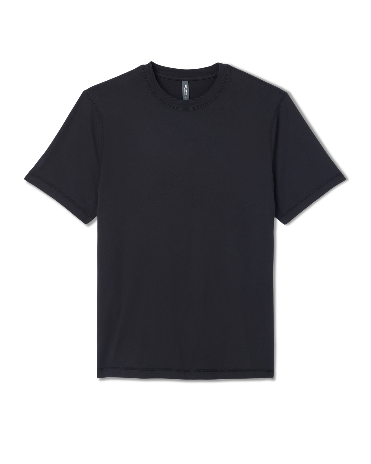 Short Sleeve Ponto Performance Tee | Solid Black