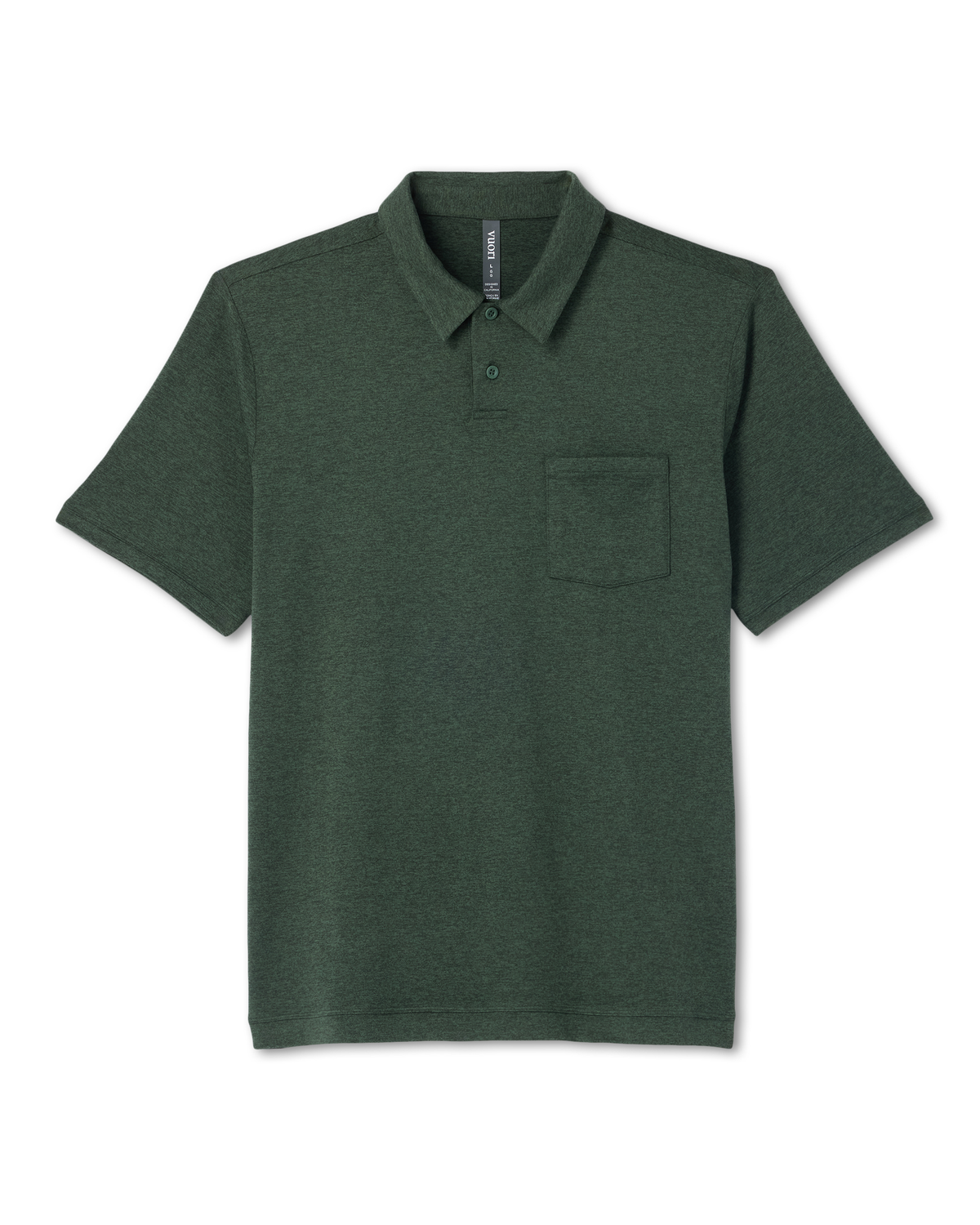 Short Sleeve Ponto Performance Polo | Salamander Heather