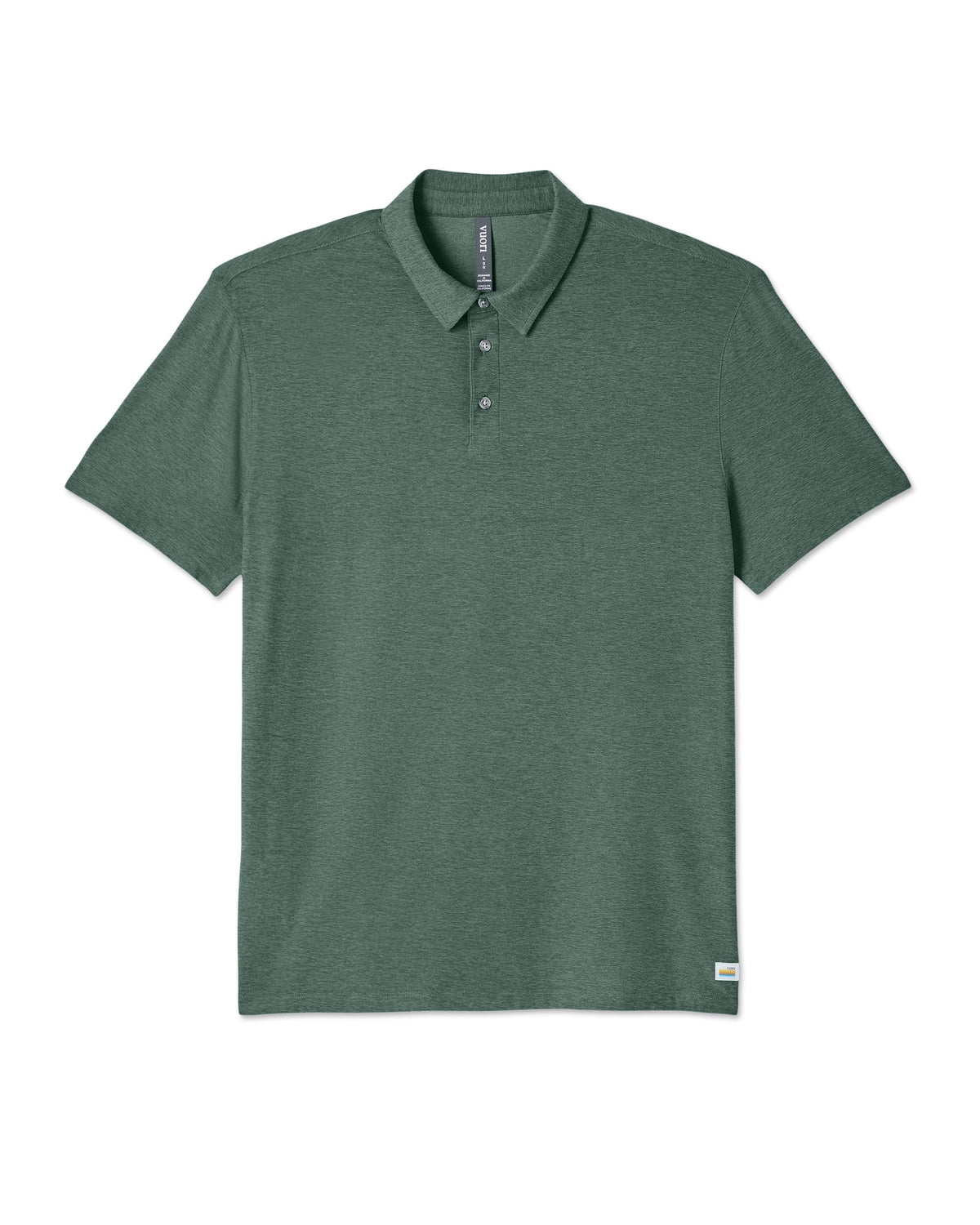 Strato Tech Polo | Agate Green Heather