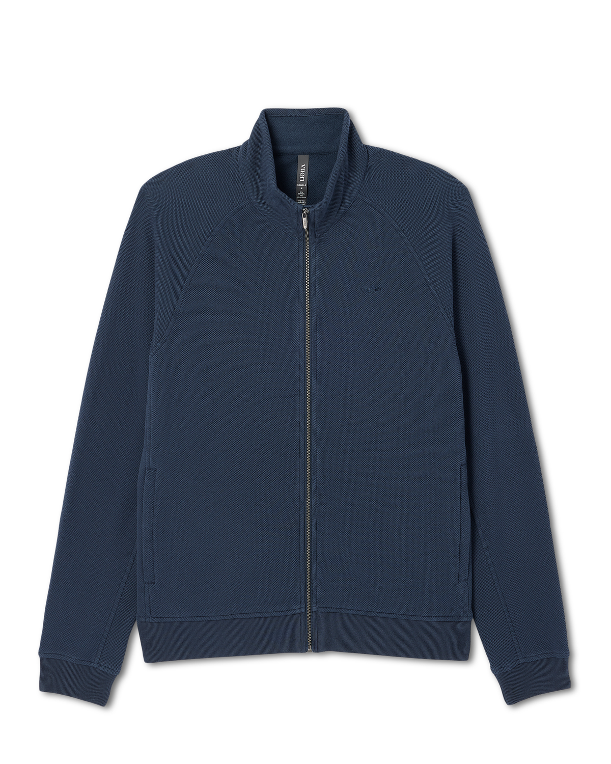 Pique Fleece Track Jacket | Ocean Blue