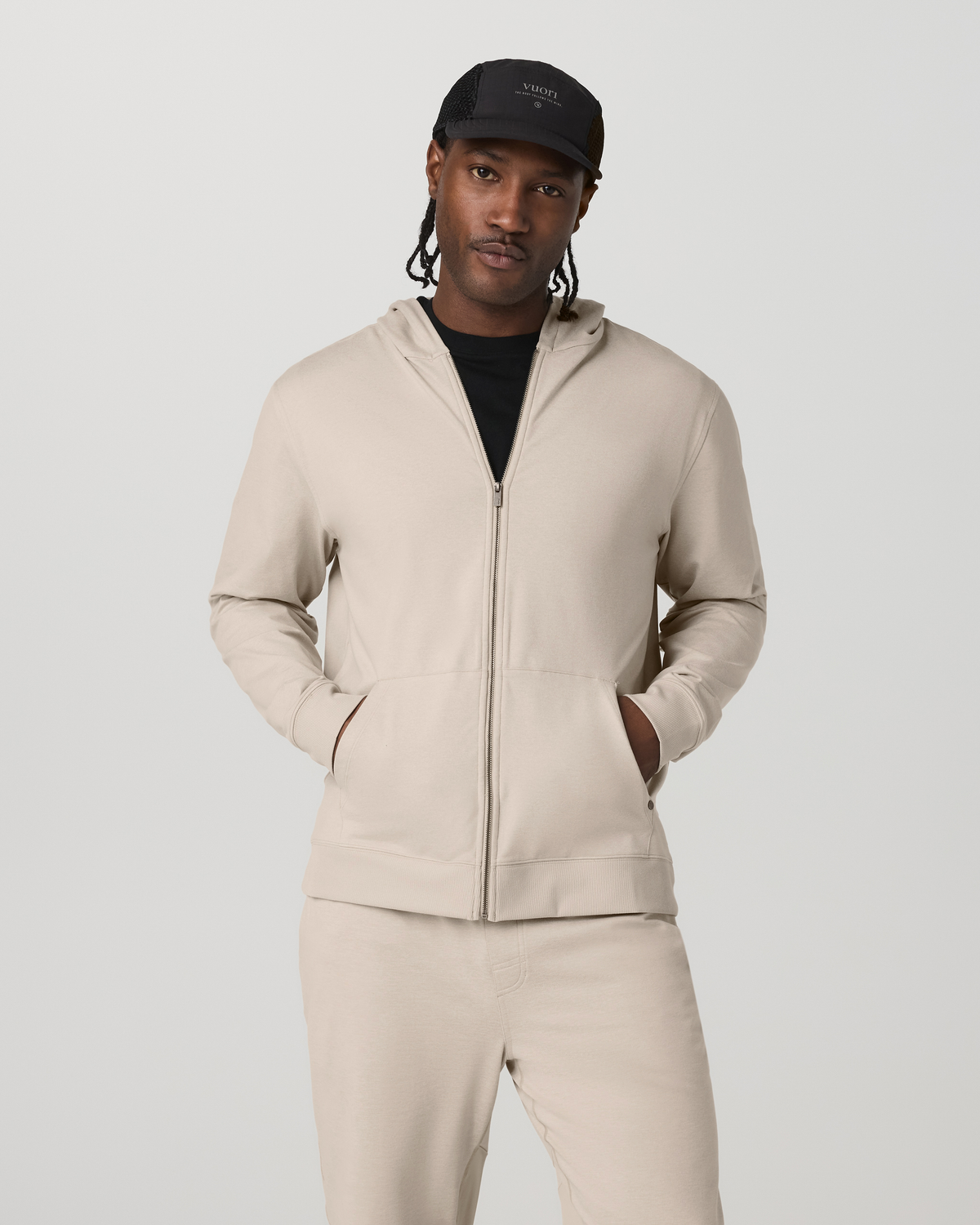 Coronado Full Zip Hoodie 2.0 | Limestone Heather