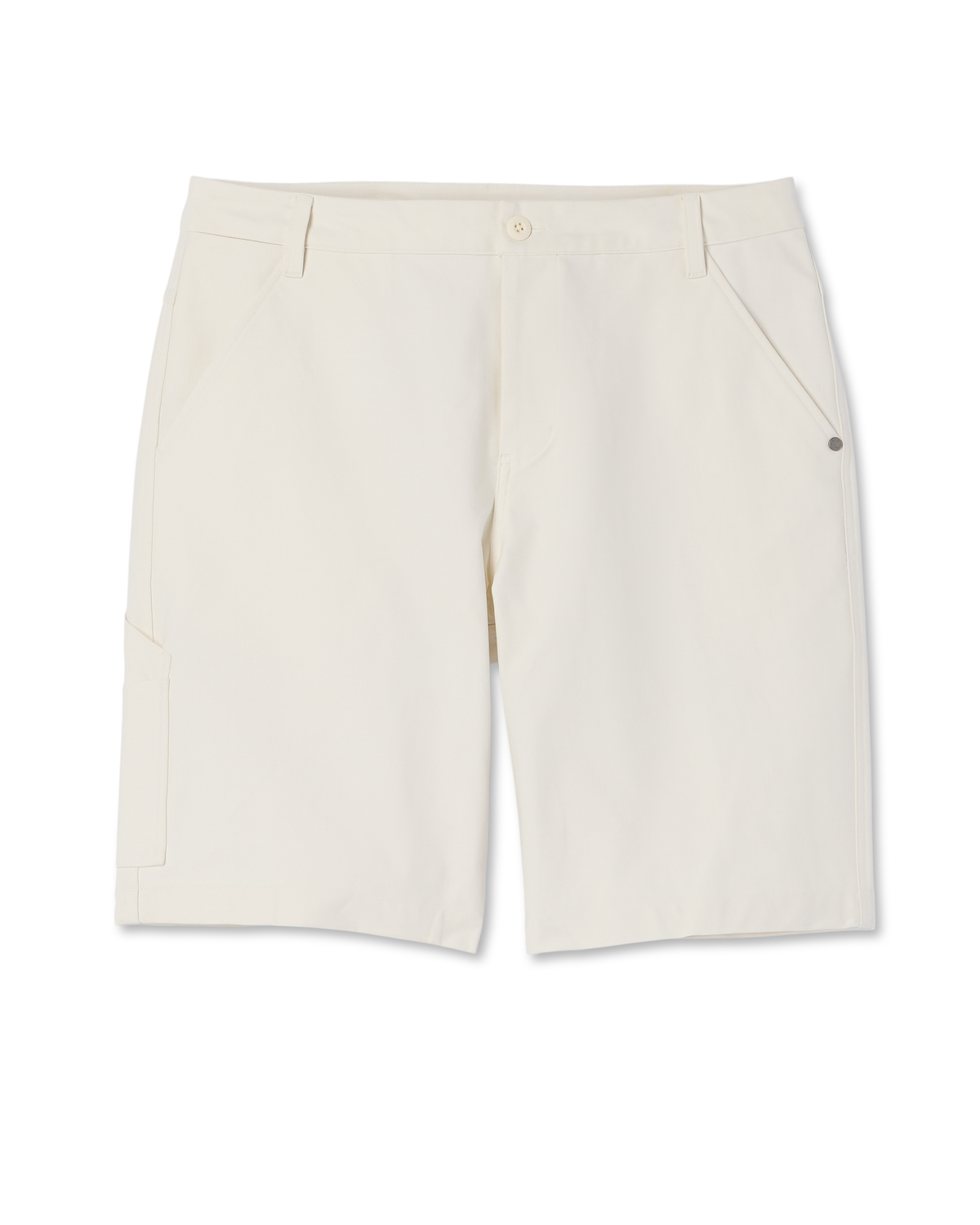 Vuori Meta™ Canvas Carpenter Short 10" | Ivory