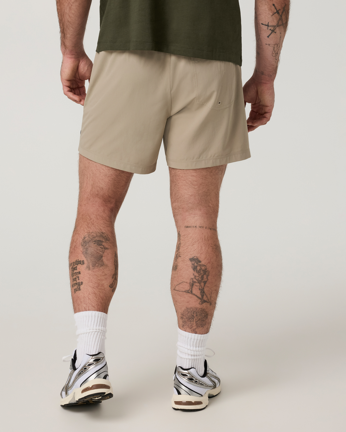 Kore Short Lined 5" | Biscotti Tonal