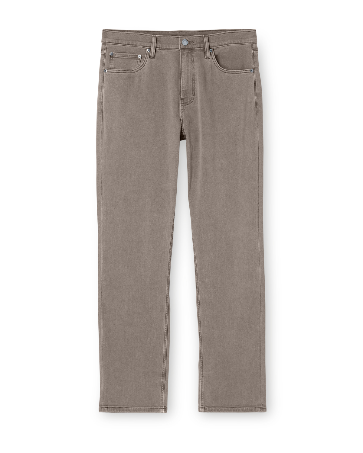 Benton Stretch Twill Pant Athletic Slim Fit 32" | Smokey Taupe