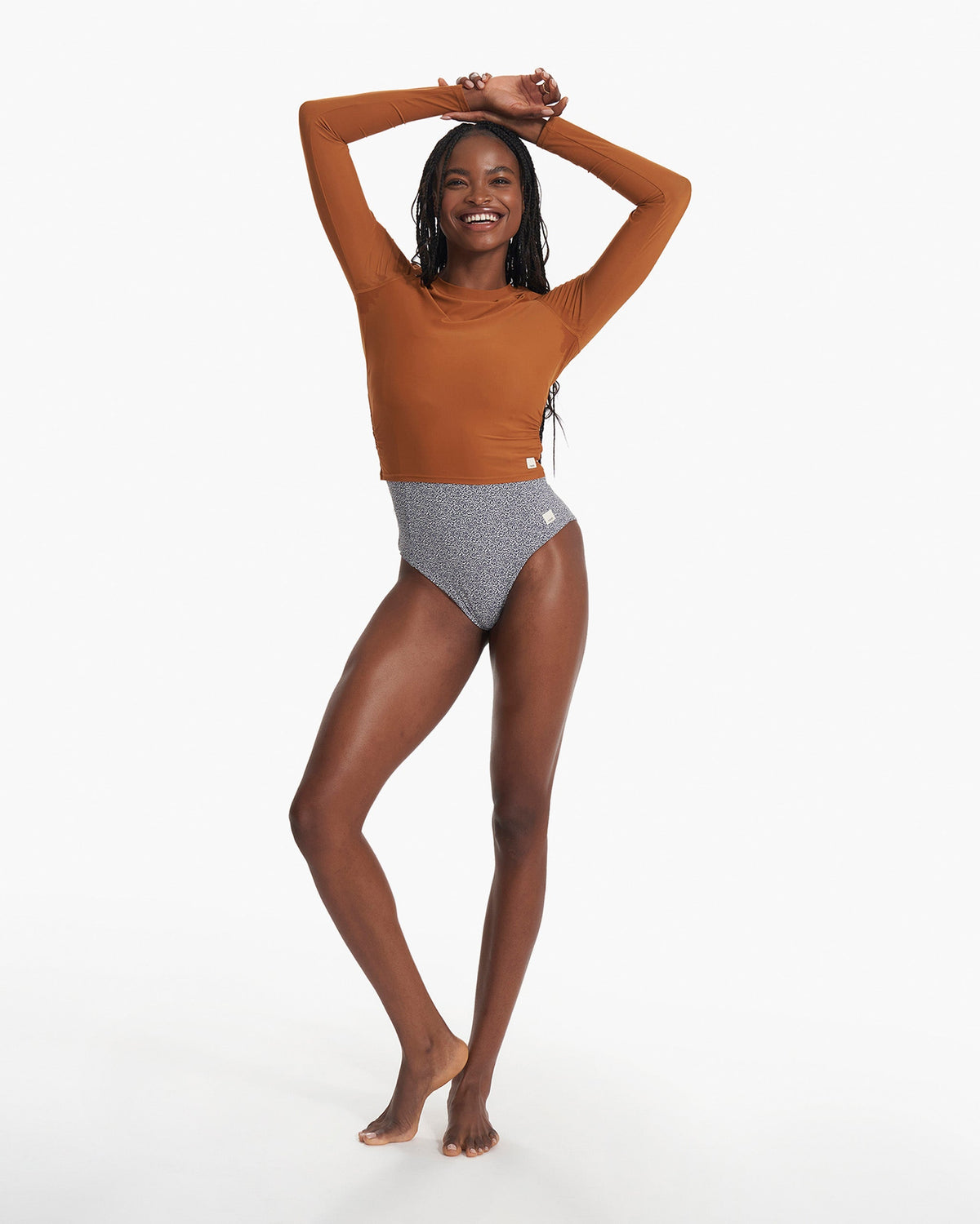 Long Sleeve Dune Crew | Turmeric
