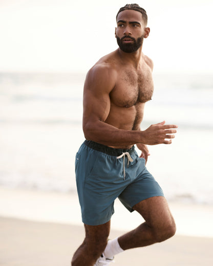 Kore Short Lined 7" | Light Deep Sea