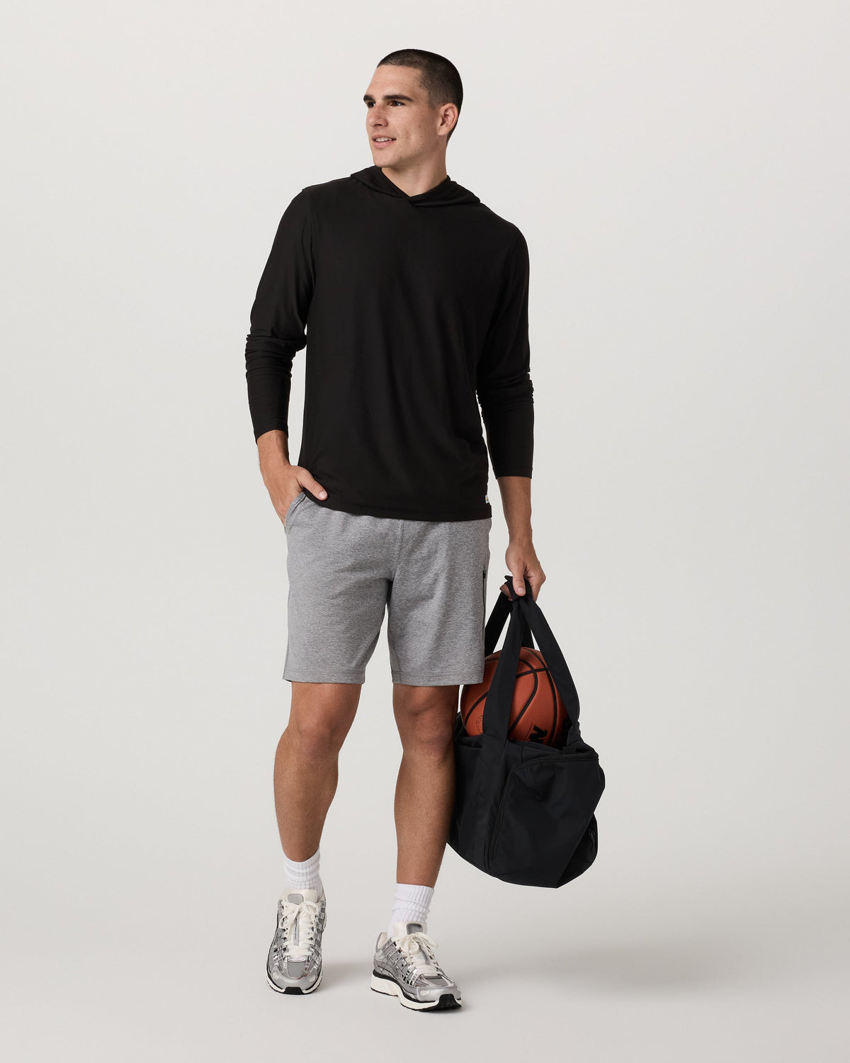 Strato Tech Hoodie | Black