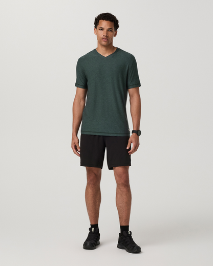 Strato Tech V-Neck | Hemlock Heather
