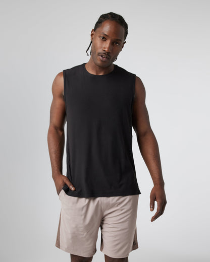 Strato Muscle Tee | Black