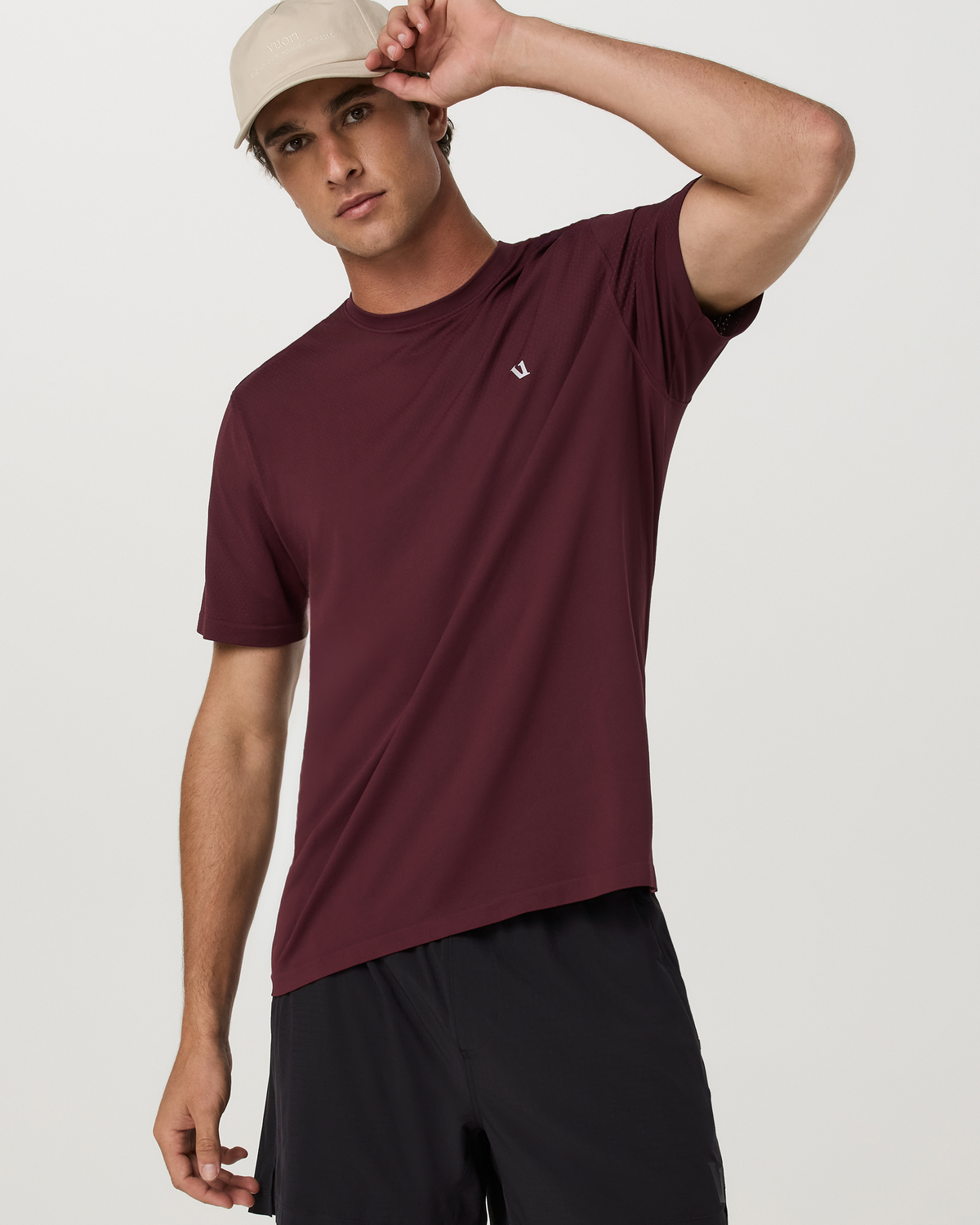 Short Sleeve Clearview Seamless Tee | Fig