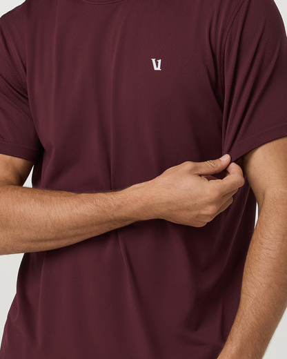 Short Sleeve Clearview Seamless Tee | Fig
