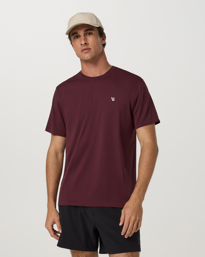 Short Sleeve Clearview Seamless Tee | Fig