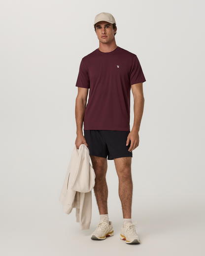Short Sleeve Clearview Seamless Tee | Fig