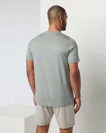 Short Sleeve Ponto Performance Tee | Driftwood Heather