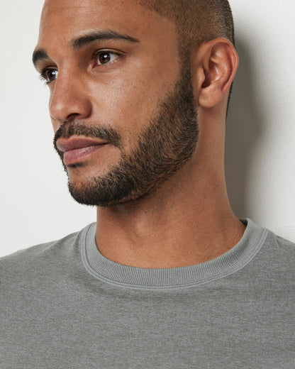 Short Sleeve Ponto Performance Tee | Driftwood Heather
