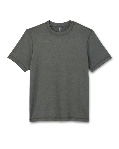 Short Sleeve Ponto Performance Tee | Army Heather