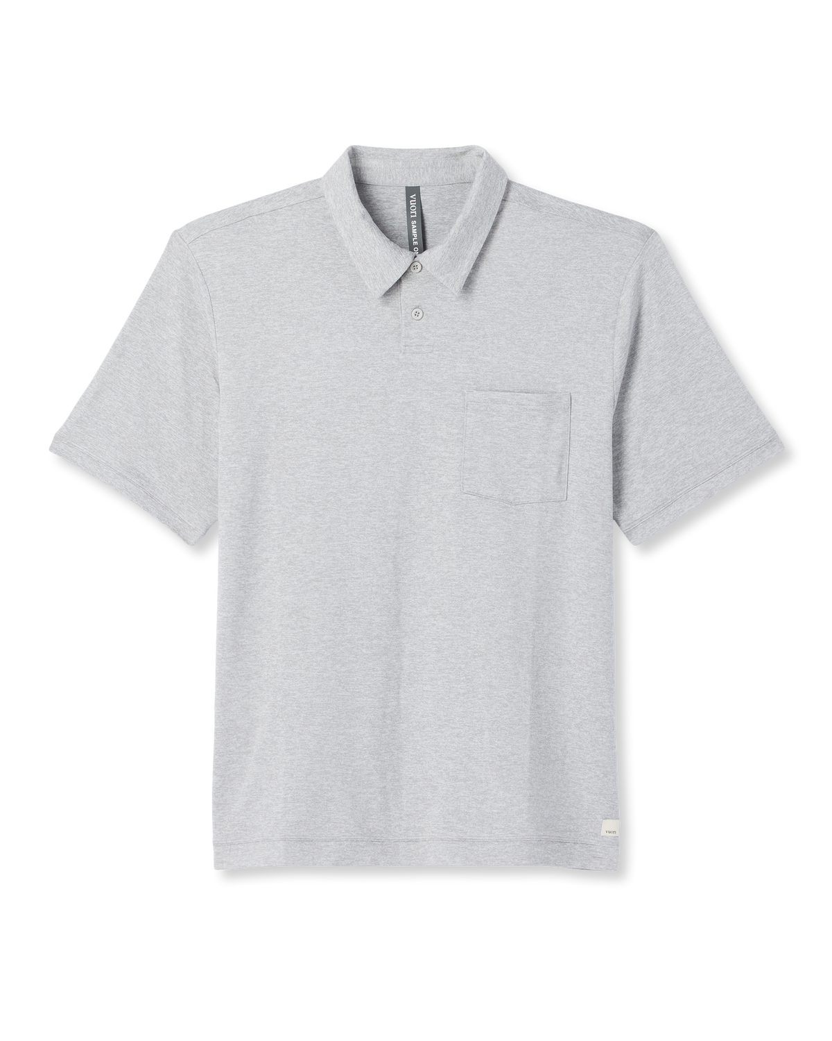 Short Sleeve Ponto Performance Polo | Light Heather Grey