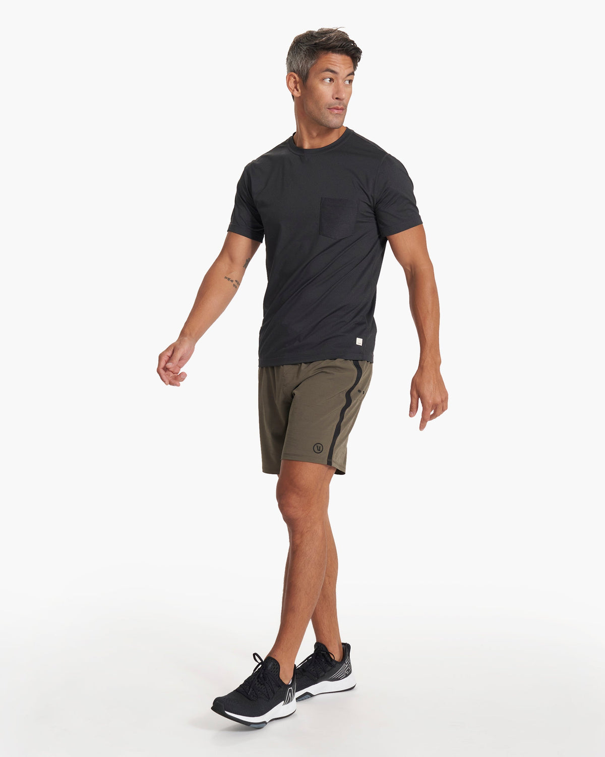 Tradewind Performance Tee | Black Heather