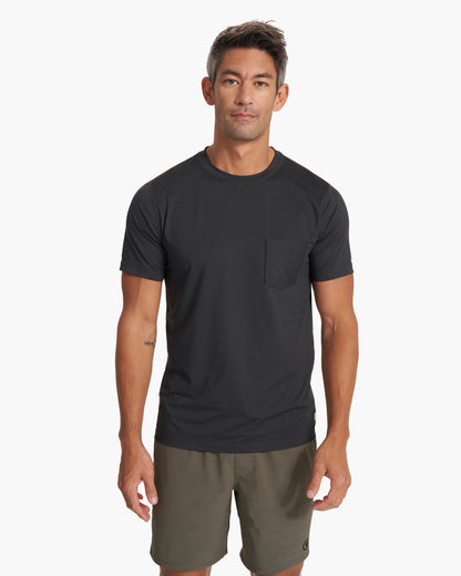 Tradewind Performance Tee | Black Heather