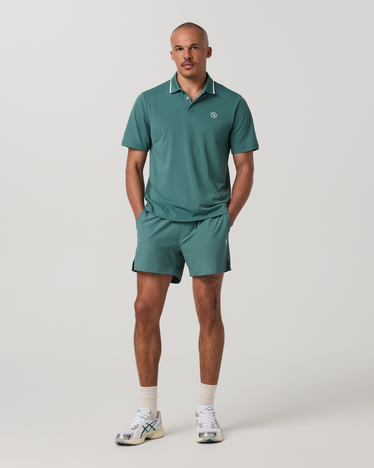 Short Sleeve Gamepoint Polo 2.0 | Dark Cyan
