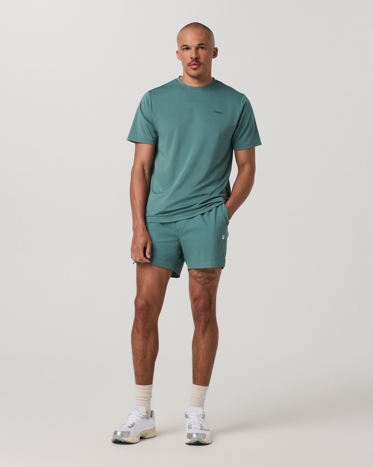 Short Sleeve Viewpoint Performance Tee 2.0 | Dark Cyan