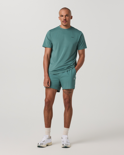 Short Sleeve Viewpoint Performance Tee 2.0 | Dark Cyan