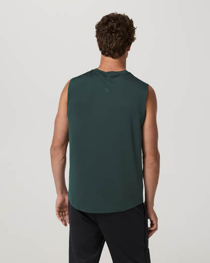 Sleeveless Viewpoint Muscle Tank 2.0 | Hemlock