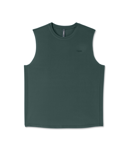 Sleeveless Viewpoint Muscle Tank 2.0 | Hemlock