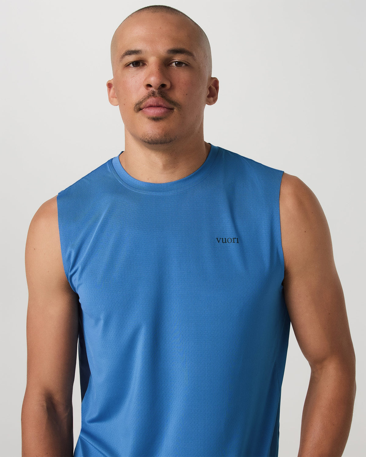 Sleeveless Viewpoint Muscle Tank 2.0 | Court Blue