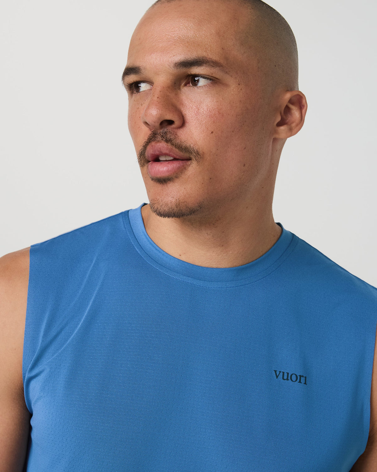 Sleeveless Viewpoint Muscle Tank 2.0 | Court Blue