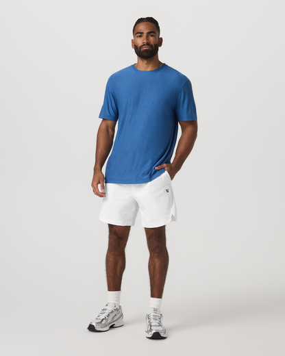 Short Sleeve Strato Tech Tee - Relaxed Fit | Court Blue Heather