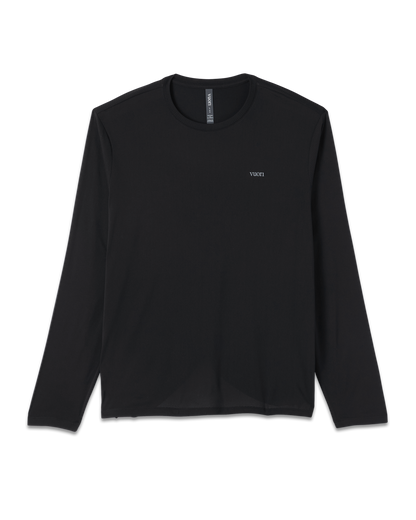 Long Sleeve Strato Breathe Tee | Black