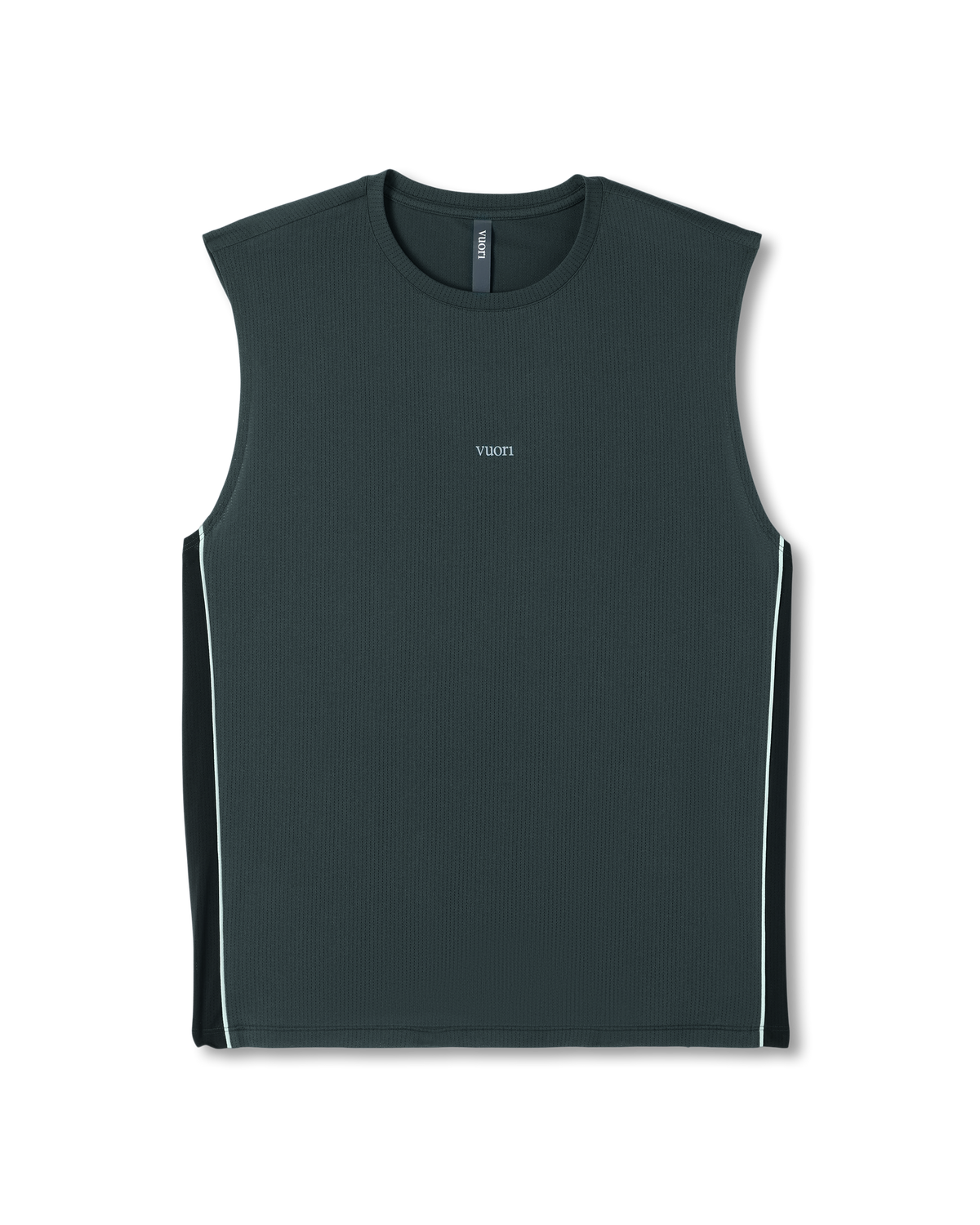 Sleeveless Strato Breathe Tank | Hemlock/Black