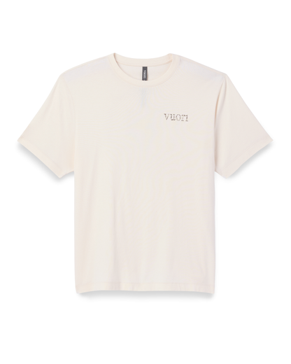 Short Sleeve Heavyweight Cotton Graphic Tee | Ivory