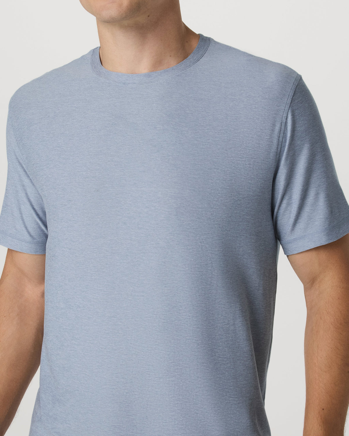 Strato Tech Tee | Blue Dusk Heather