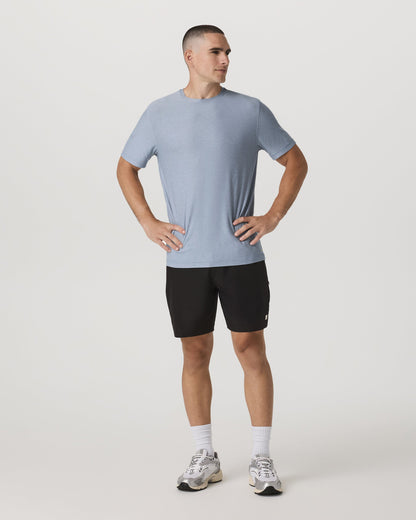 Strato Tech Tee | Blue Dusk Heather