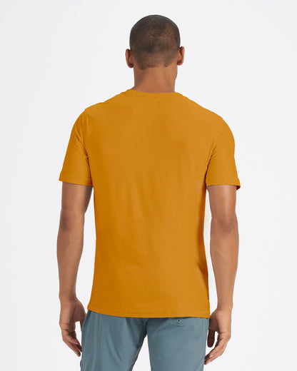 Strato Tech Tee | Dark Golden Heather
