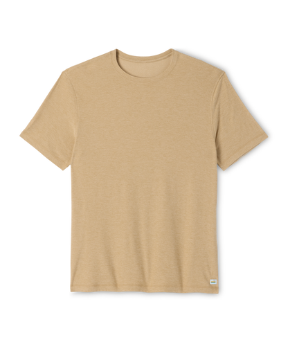 Strato Tech Tee | Golden Brown Heather