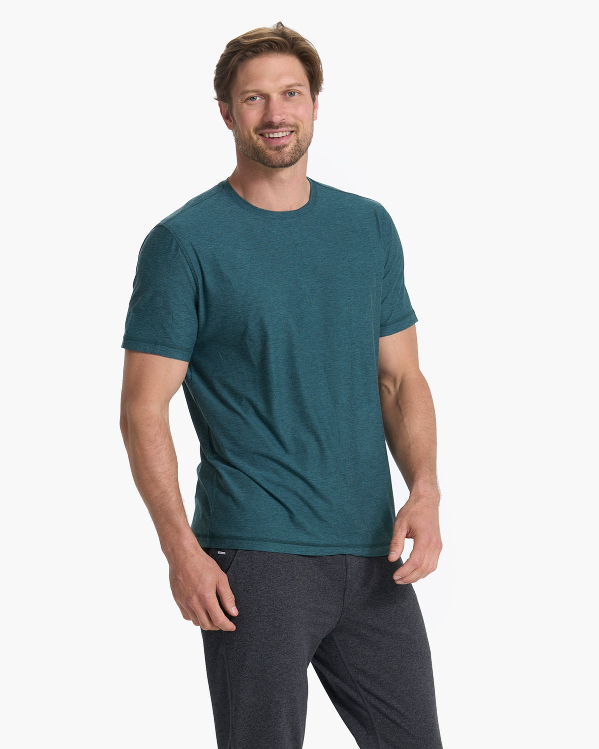 Strato Tech Tee | Beryl Heather