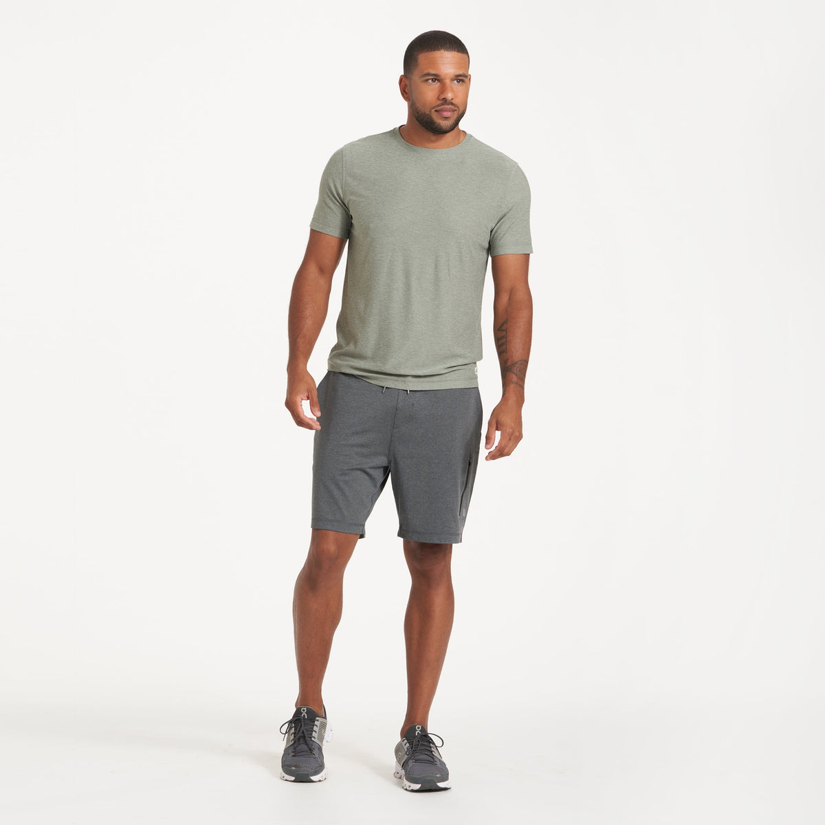Strato Tech Tee | Eucalyptus Heather
