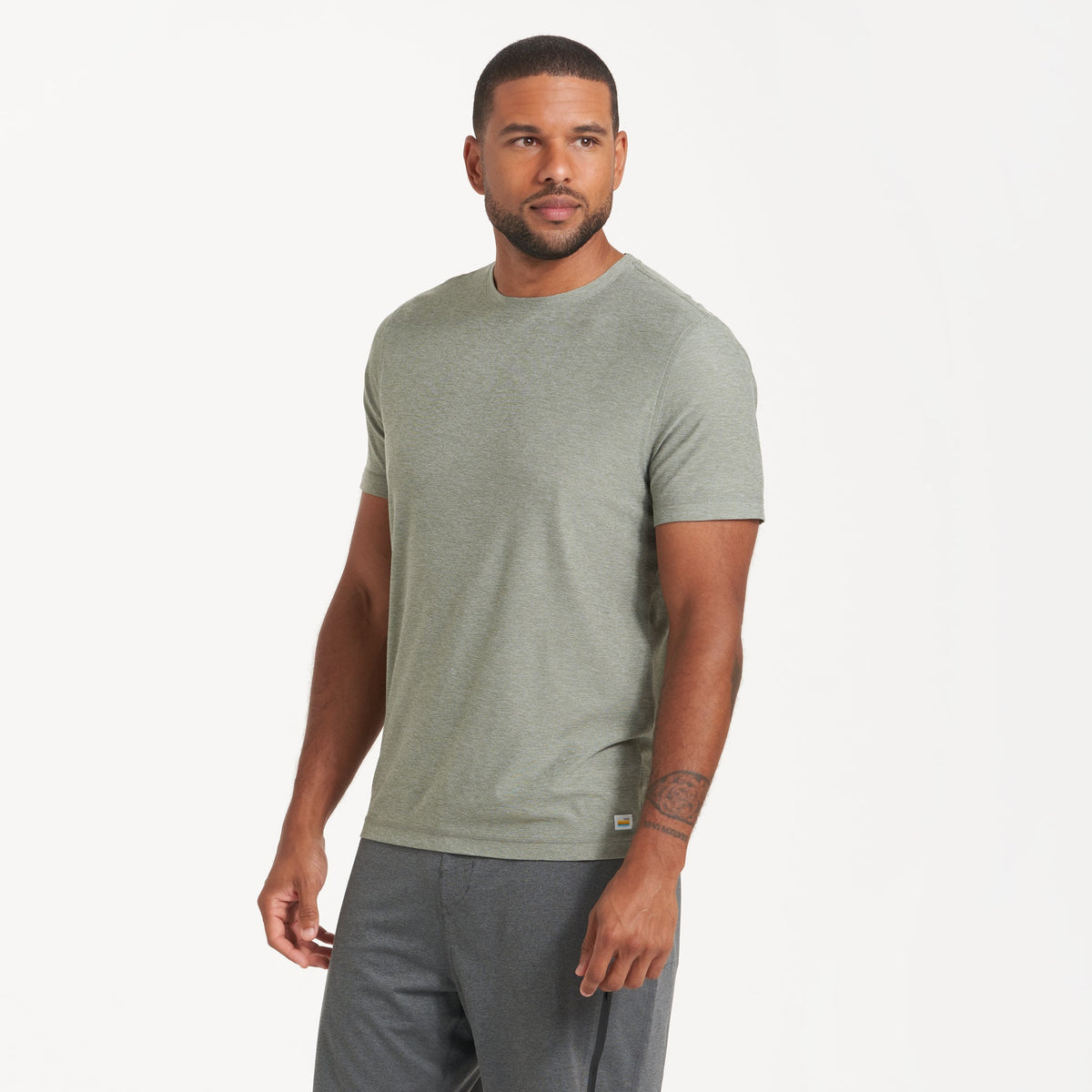 Strato Tech Tee | Eucalyptus Heather