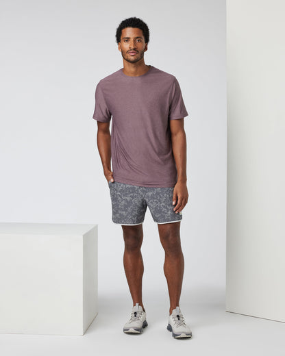 Strato Tech Tee | Elderberry Heather