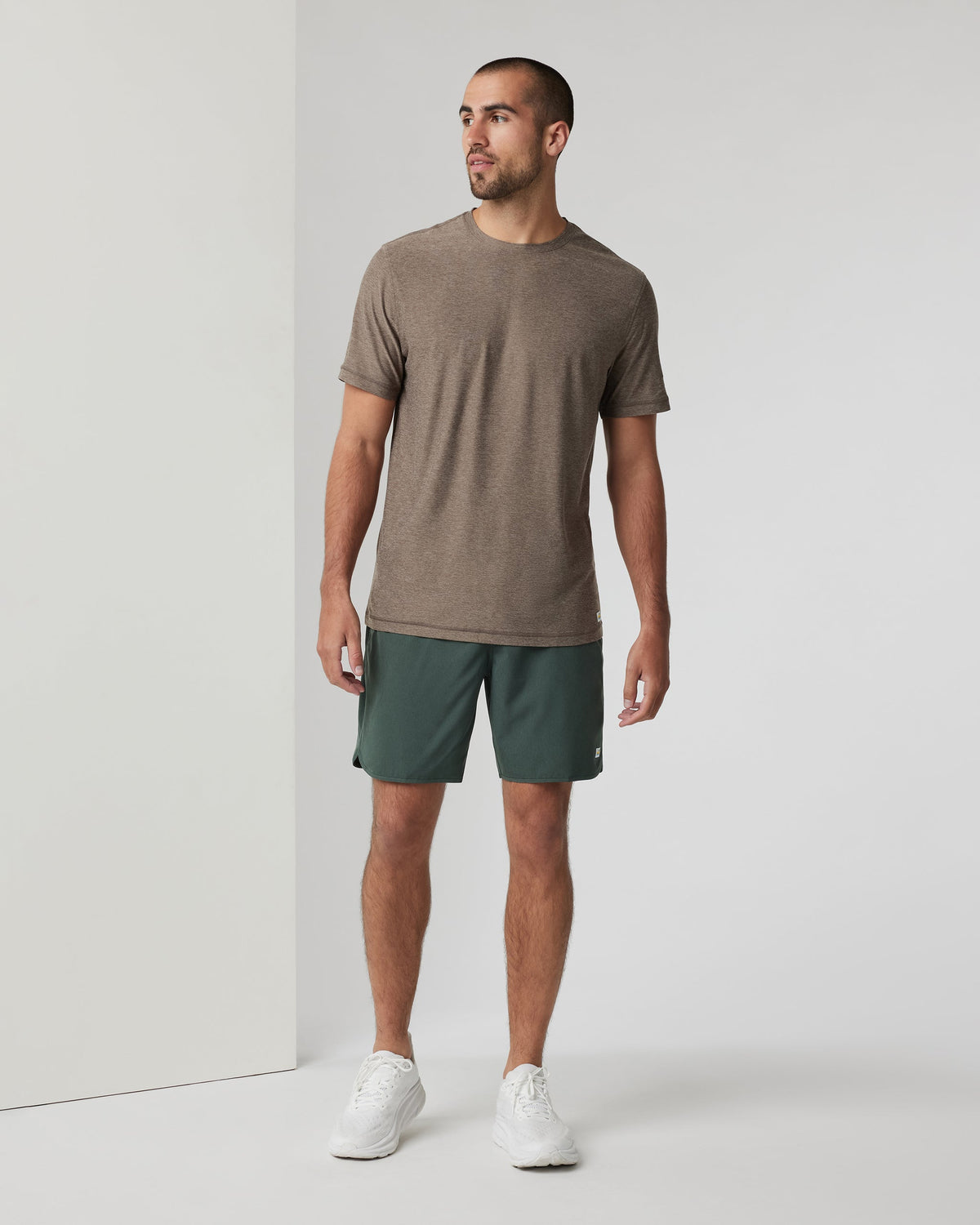 Strato Tech Tee | Greige Heather