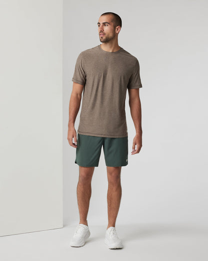 Strato Tech Tee | Greige Heather