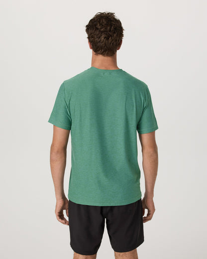 Strato Tech Tee | Hedge Green Heather