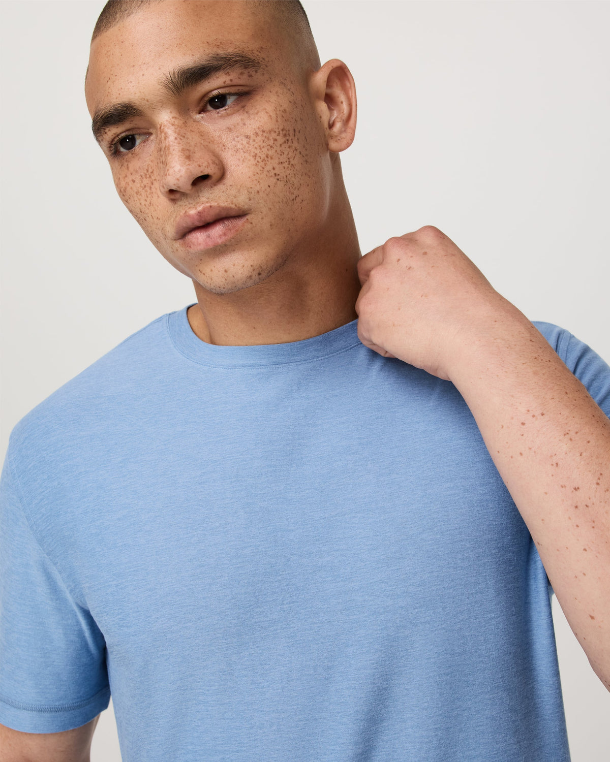 Strato Tech Tee | Isle Blue Heather