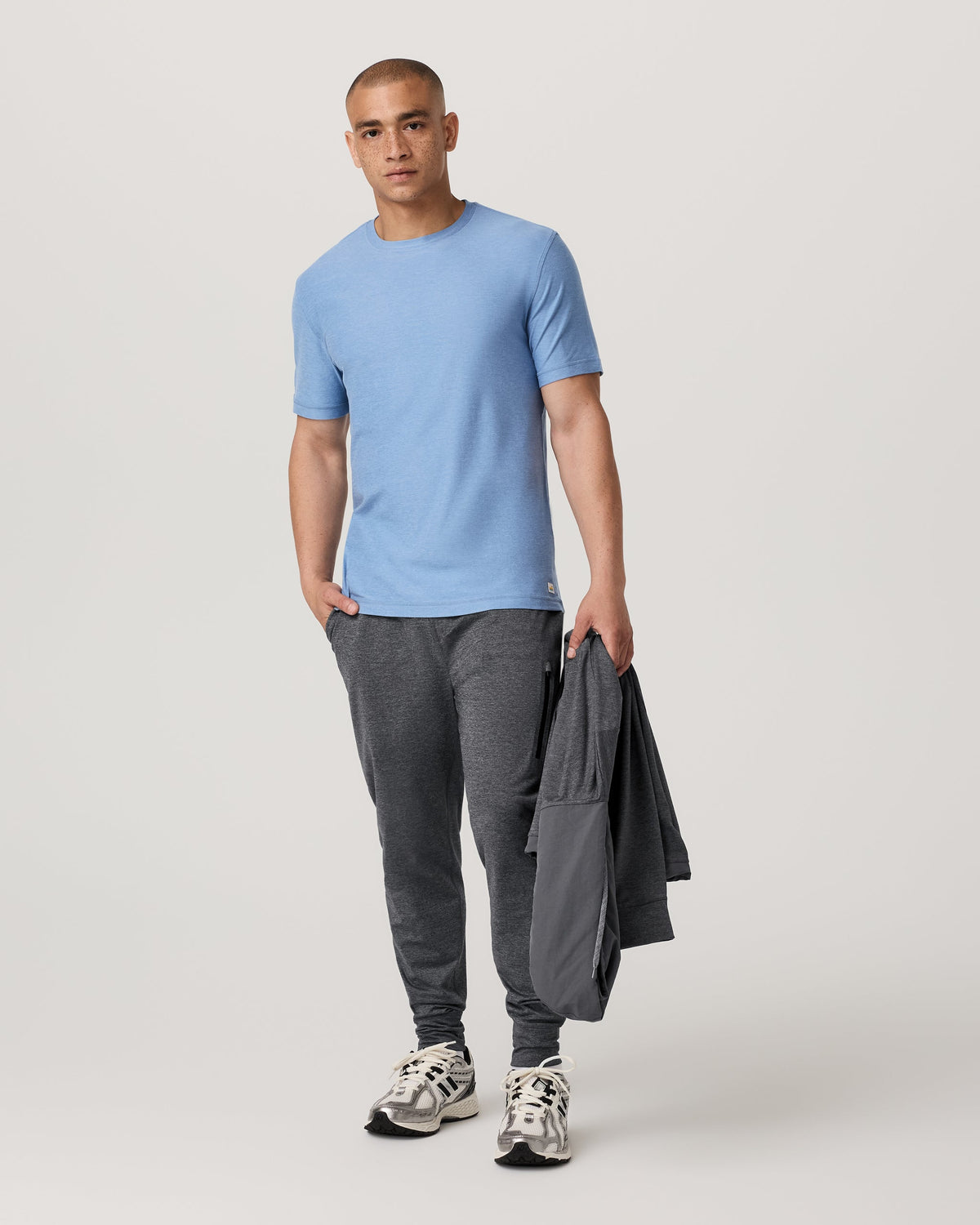 Strato Tech Tee | Isle Blue Heather