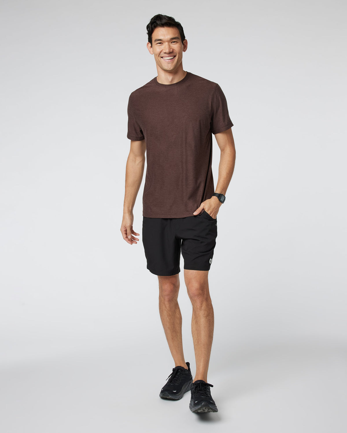 Strato Tech Tee | Java Heather