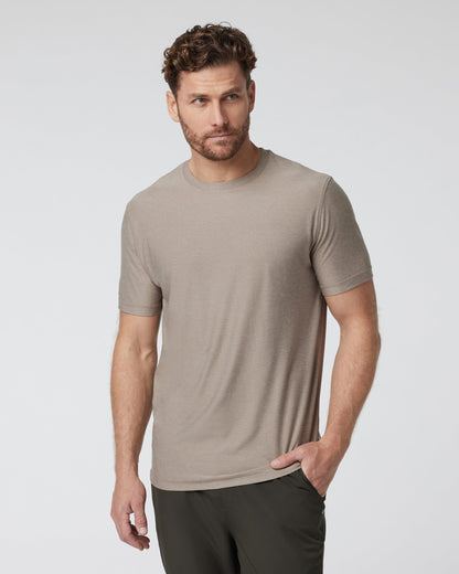 Strato Tech Tee | Mocha Heather